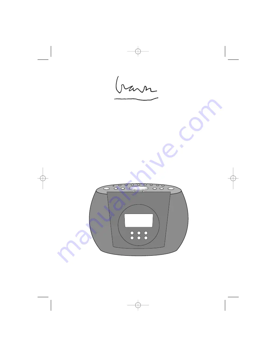 Memcorp MMG-CR2900 Operating Instructions Manual Download Page 1