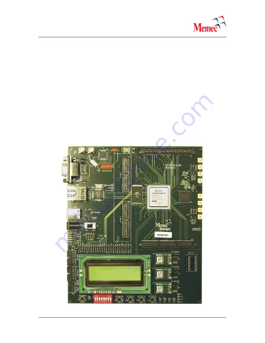 Memec Virtex-4 User Manual Download Page 4