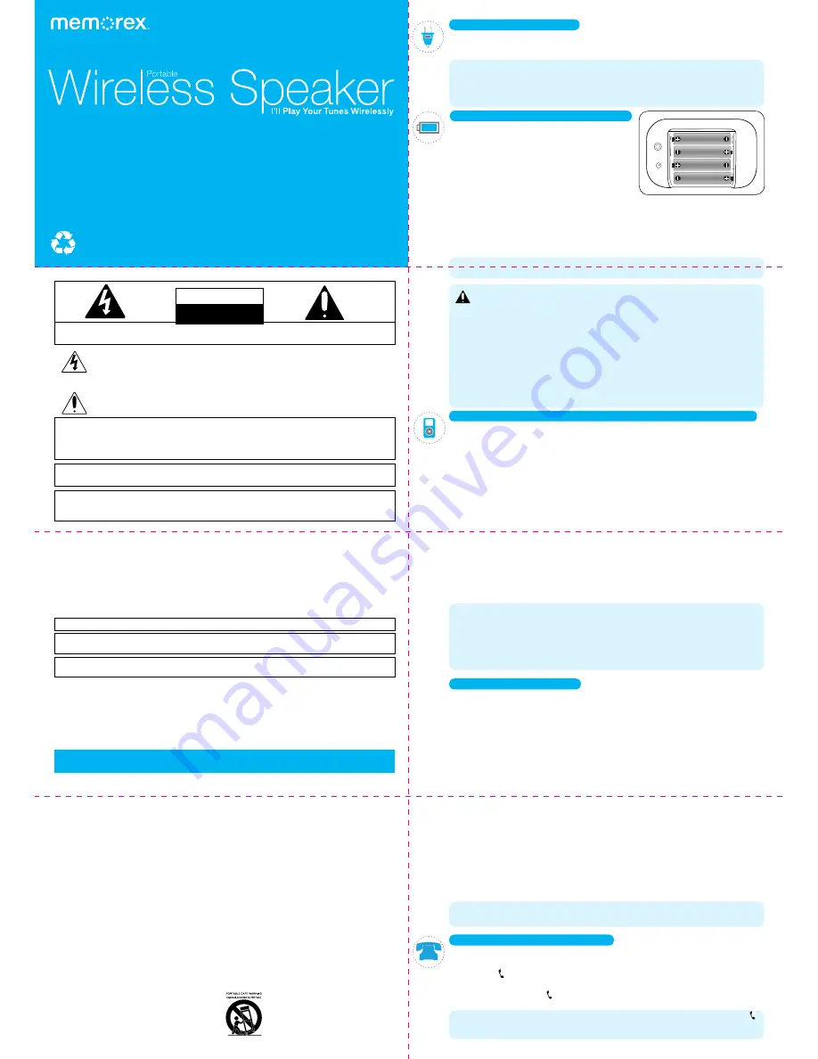 Memorex MA3911 User Manual Download Page 1