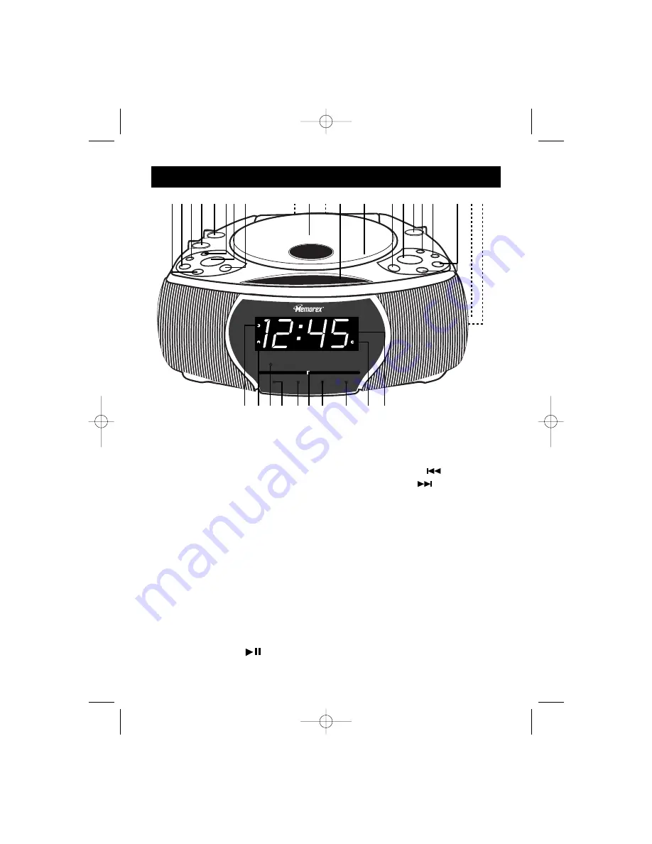 Memorex MC2862 Скачать руководство пользователя страница 6