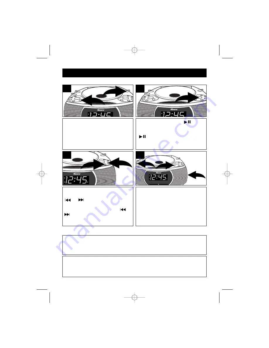 Memorex MC2862 Operating Instructions Manual Download Page 9