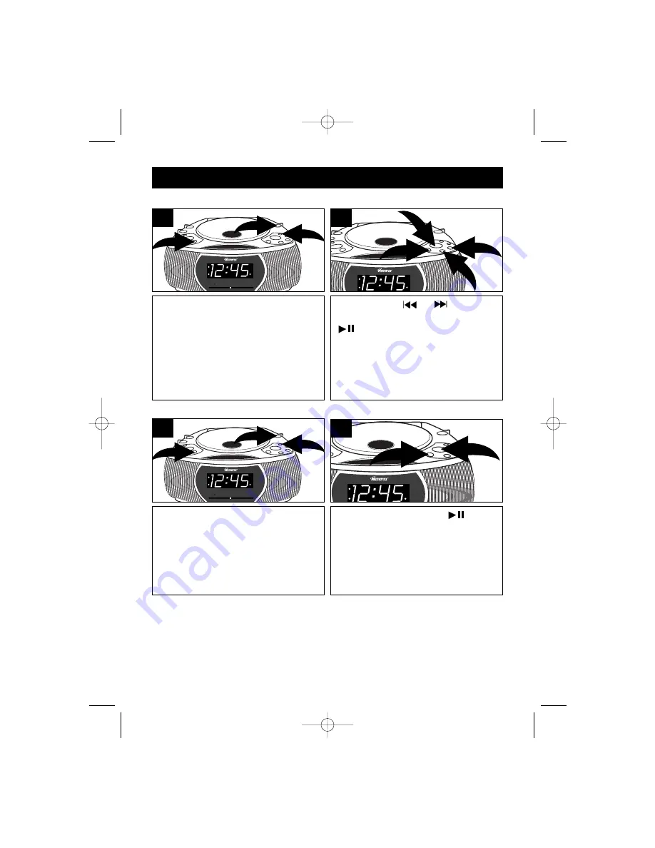 Memorex MC2862 Operating Instructions Manual Download Page 10