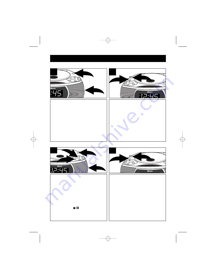 Memorex MC2862 Operating Instructions Manual Download Page 13