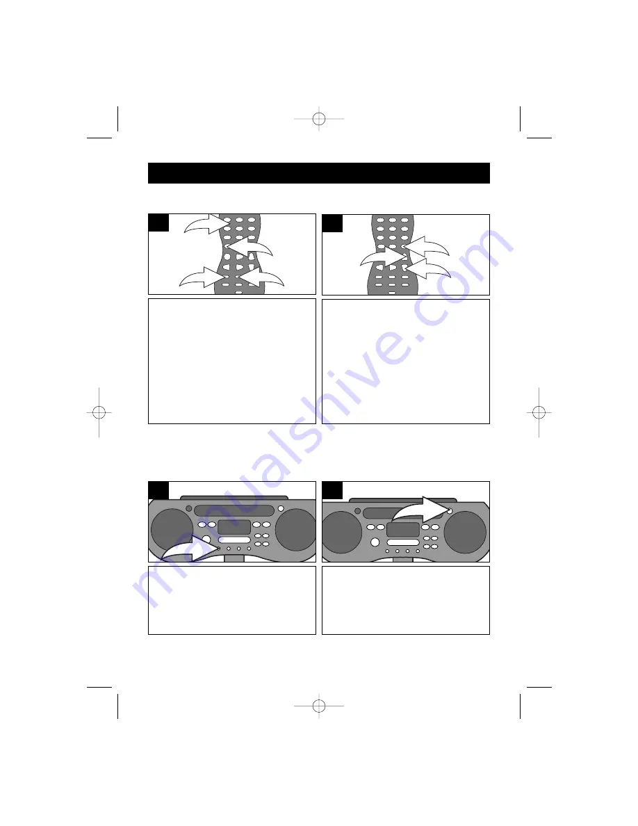 Memorex MMG-CR3810 Operating Instructions Manual Download Page 14