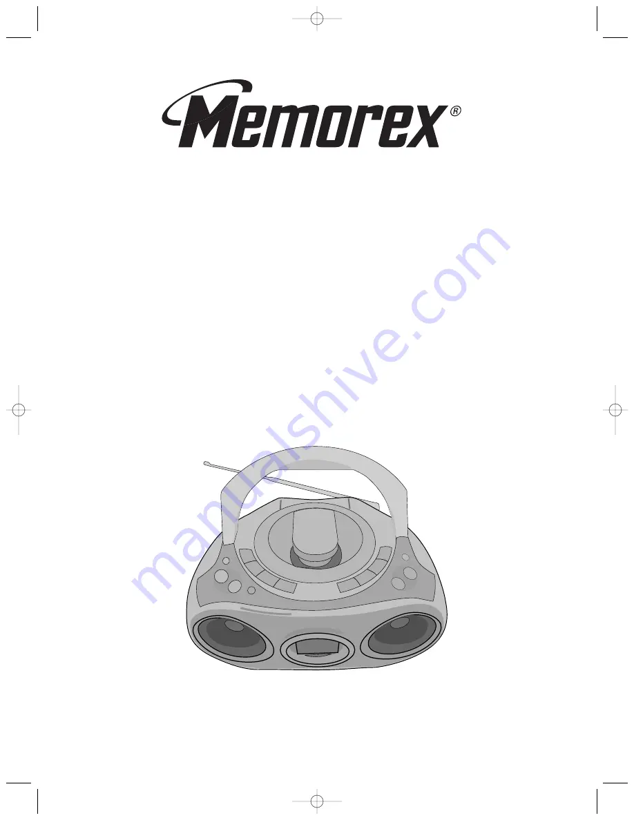 Memorex MP3223 Скачать руководство пользователя страница 1