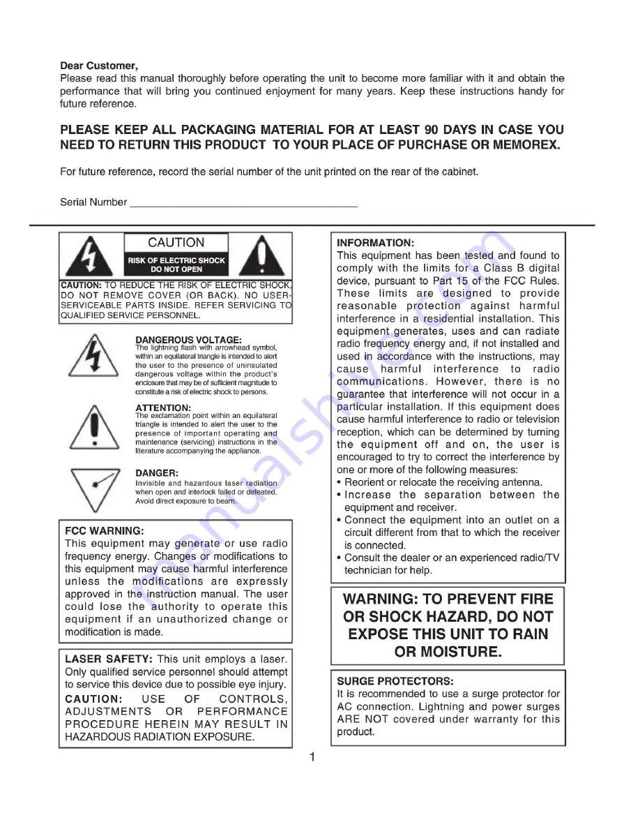 Memorex MP3227 User Manual Download Page 2