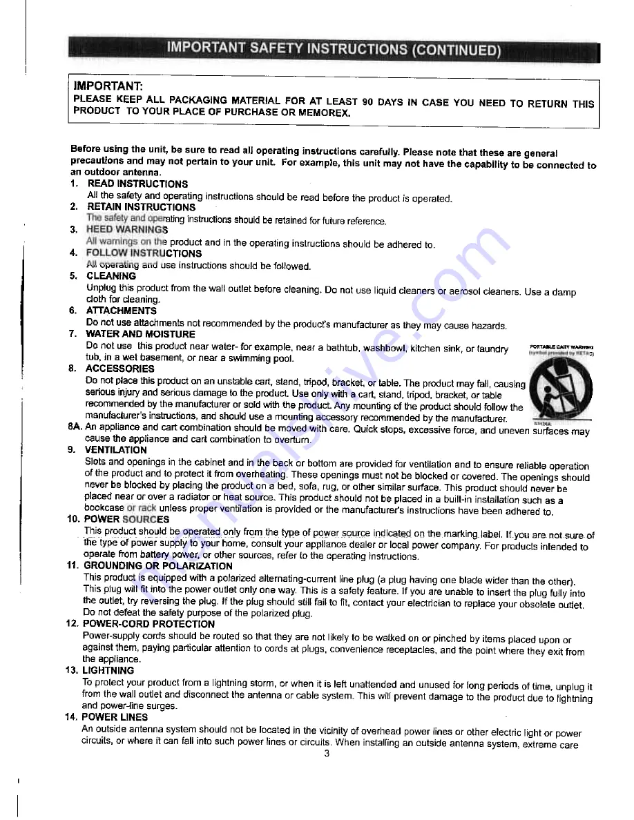 Memorex MVD2033 User Manual Download Page 4