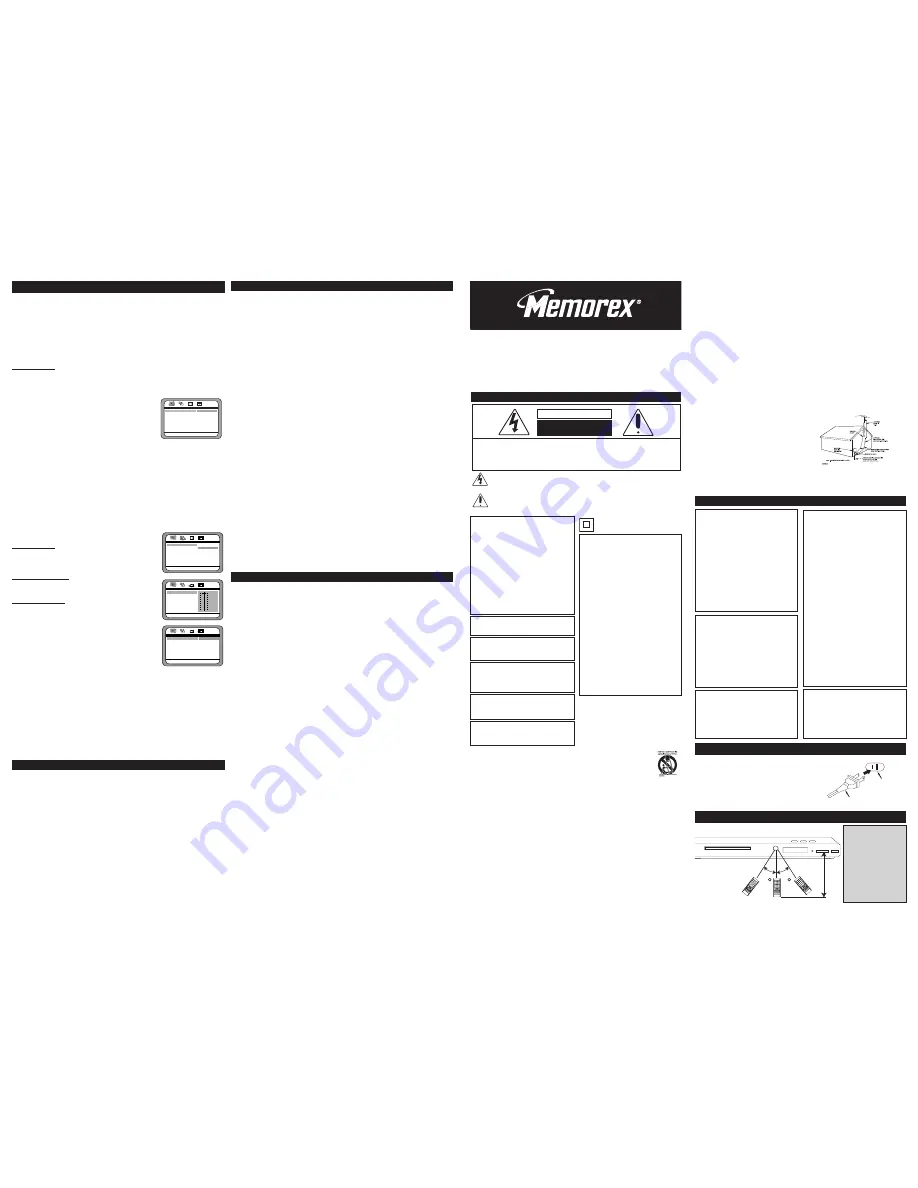 Memorex MVD2050 User Manual Download Page 1