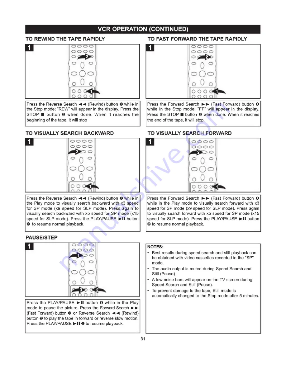 Memorex MVD4544 - DVD/VCR User Manual Download Page 32