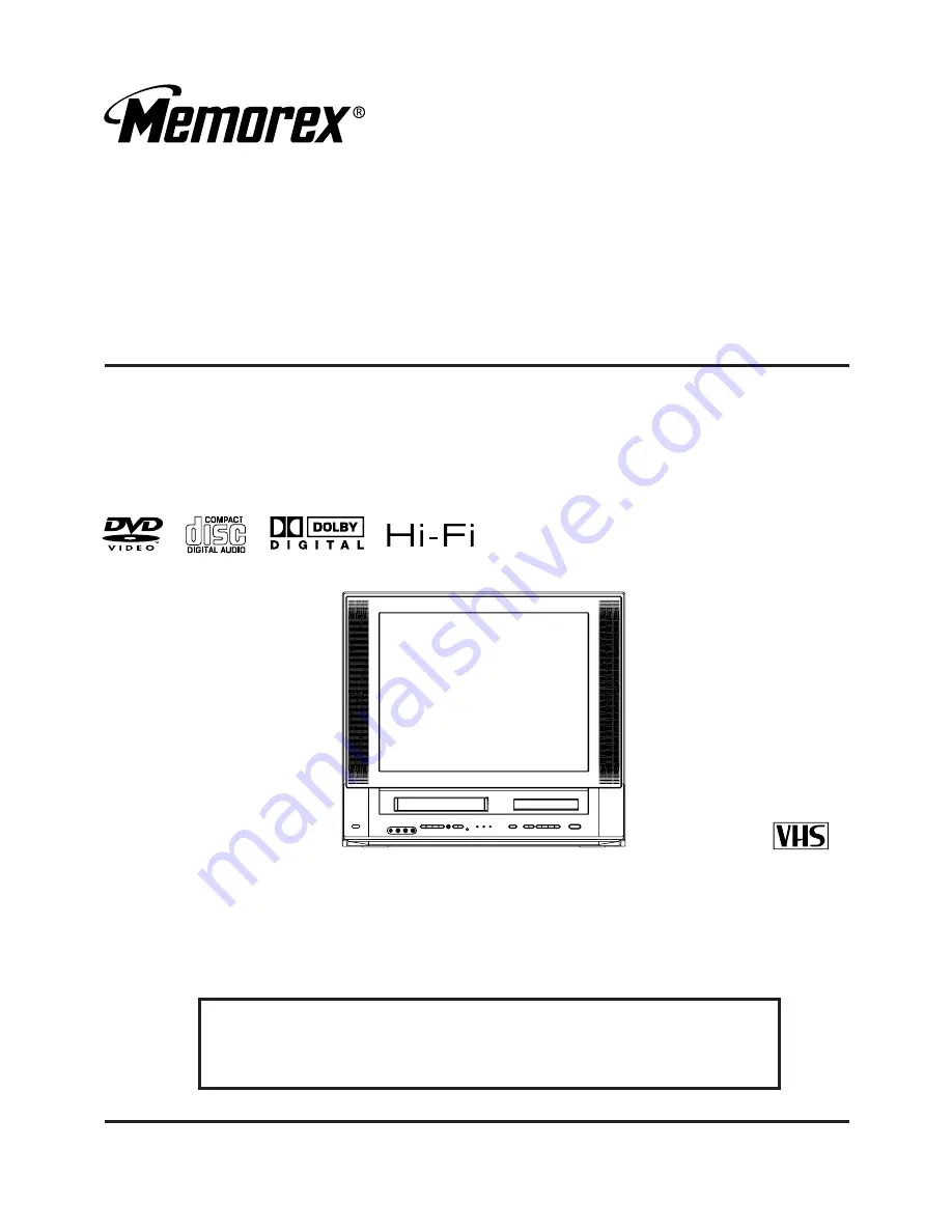 Memorex MVDT2002 Service Manual Download Page 201