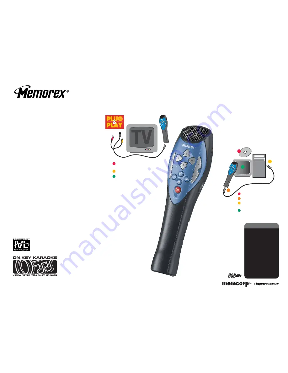 Memorex STAR SINGER MKS4001 Скачать руководство пользователя страница 1