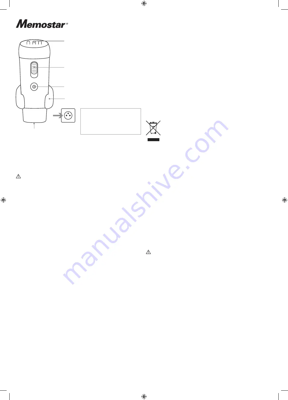 Memostar INDULIT ID200 Скачать руководство пользователя страница 1