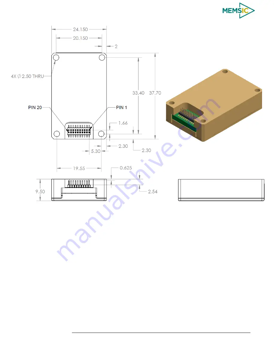 Memsic AHRS380ZA-200 User Manual Download Page 15