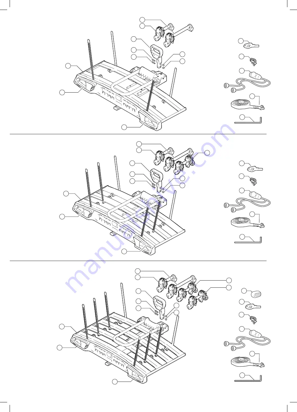 Menabo ACRUX 2 Fitting Instructions Manual Download Page 3