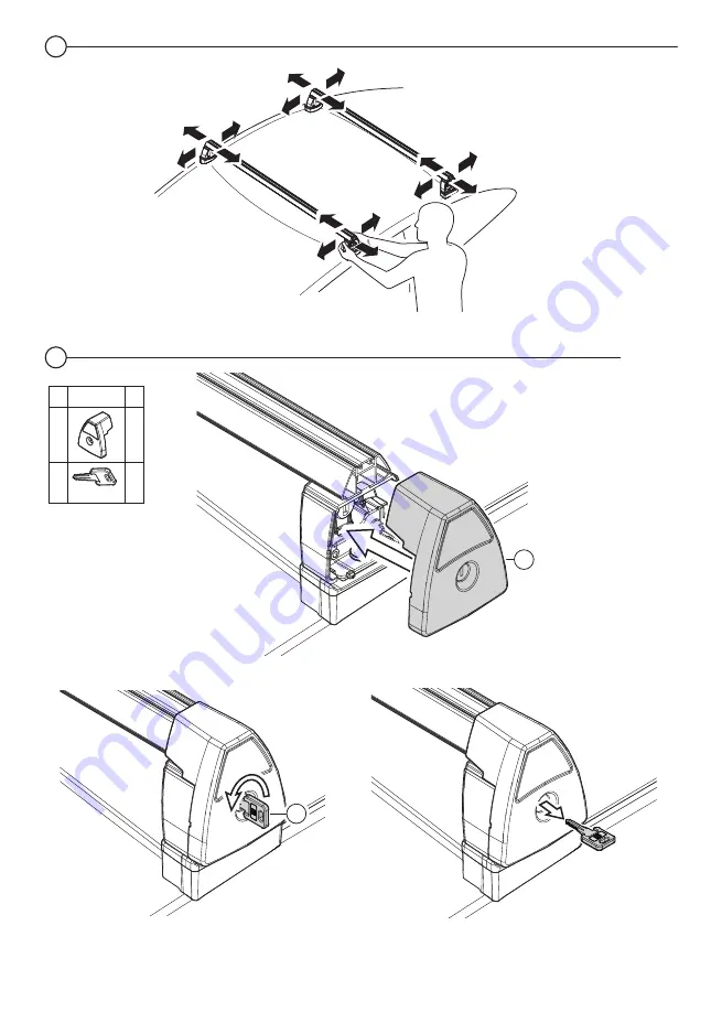 Menabo Barra OE Fitting Instructions Manual Download Page 7