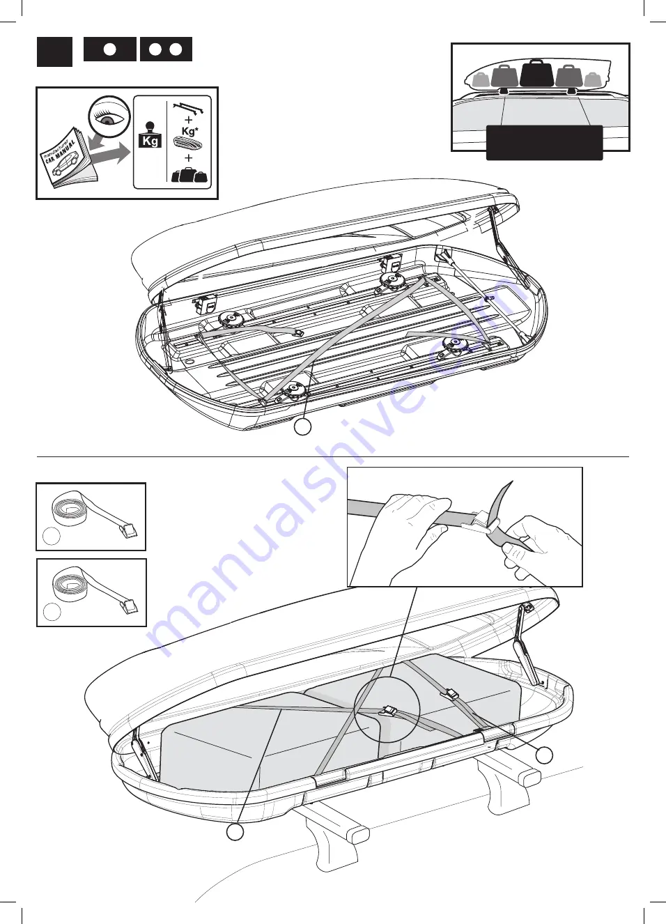 Menabo DIAMOND 450 Fitting Instructions Manual Download Page 6