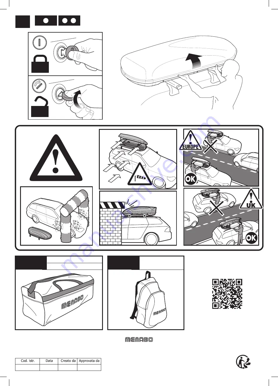 Menabo DIAMOND 450 Fitting Instructions Manual Download Page 8