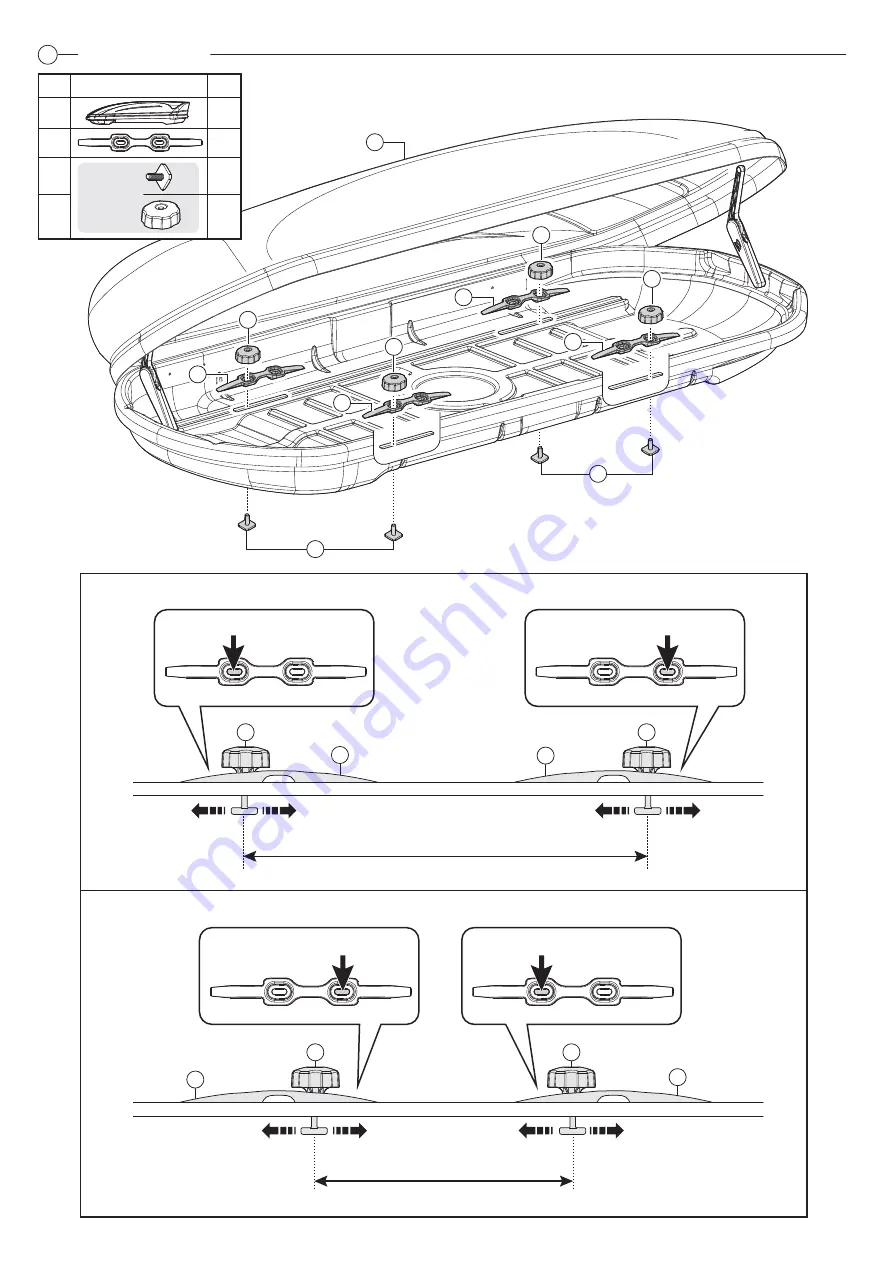 Menabo MANIA 400 Fitting Instructions Manual Download Page 4