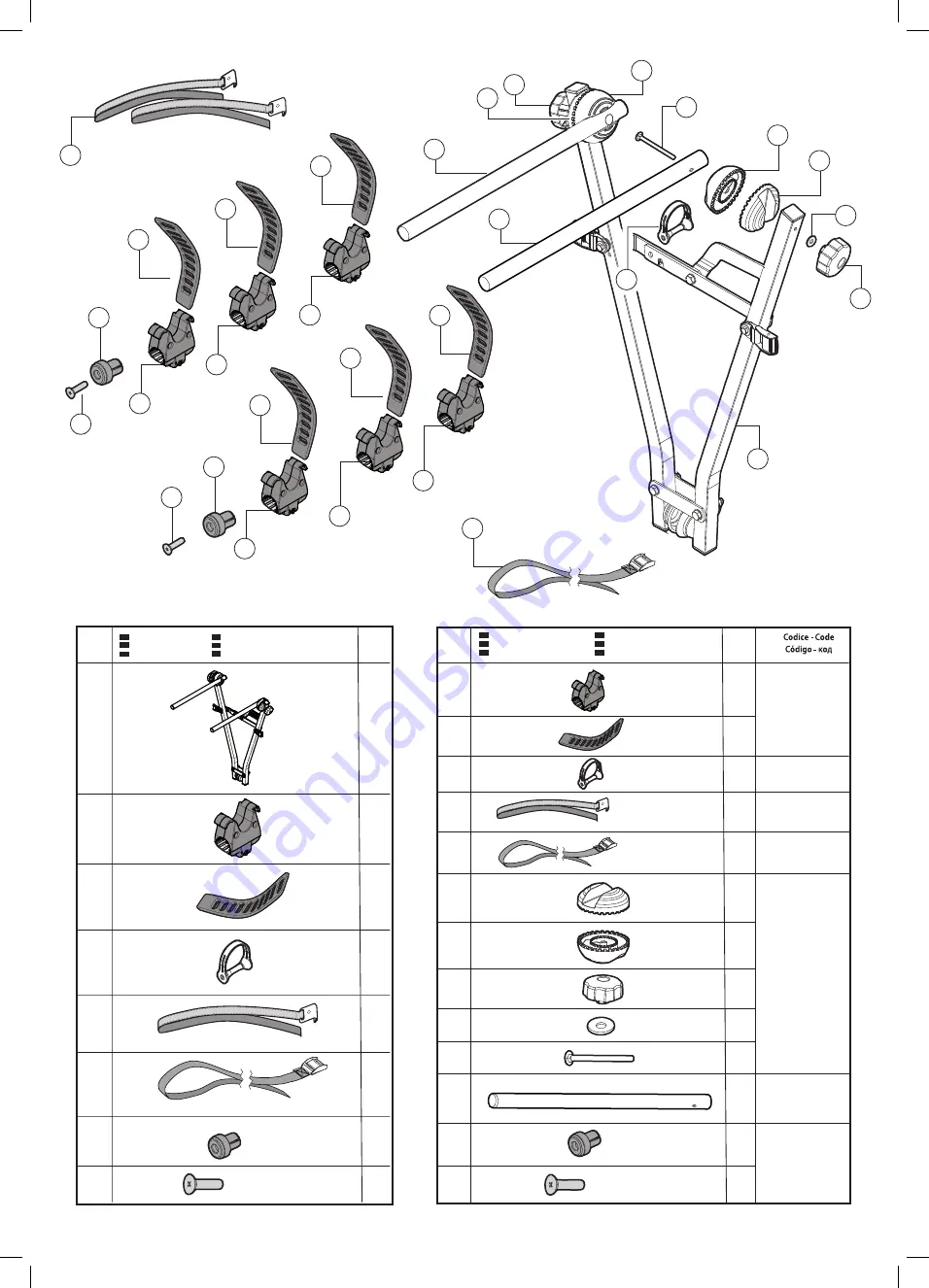 Menabo MARIUS TYPHOON Fitting Instructions Manual Download Page 2