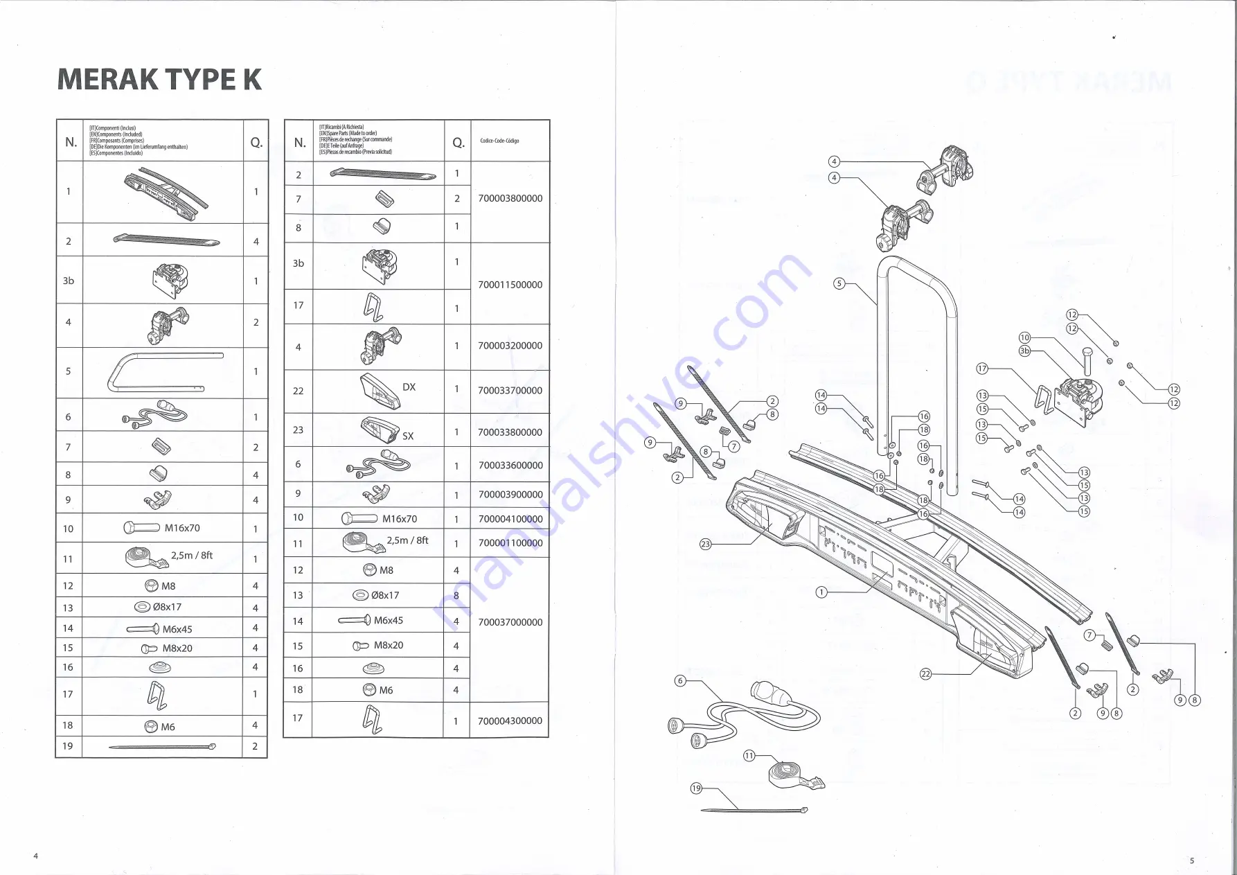 Menabo MERAK Fitting Instructions Manual Download Page 3