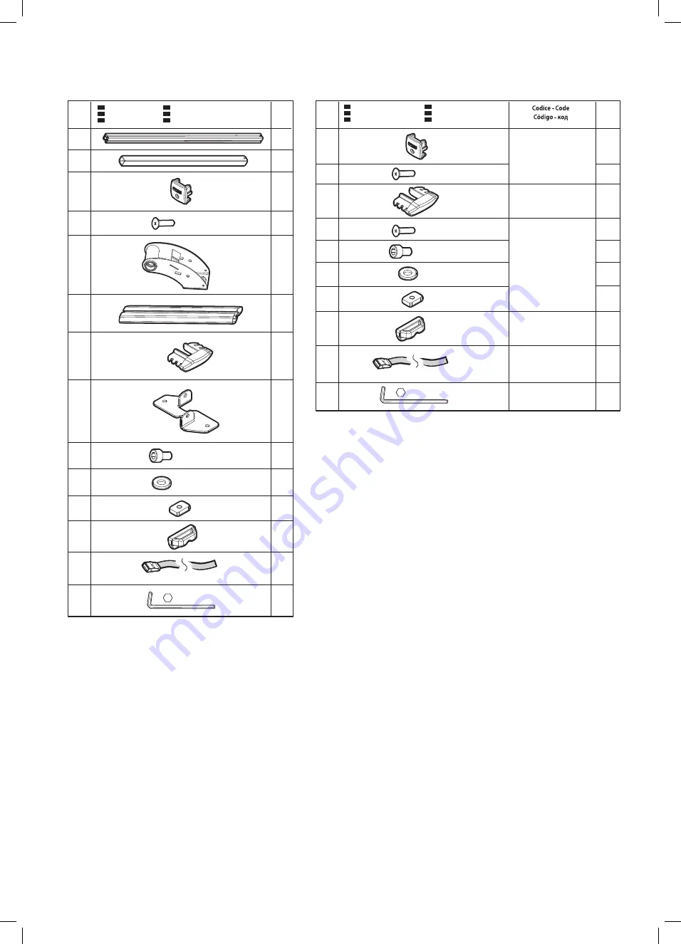 Menabo PRO TOUR INDOOR Fitting Instructions Manual Download Page 2