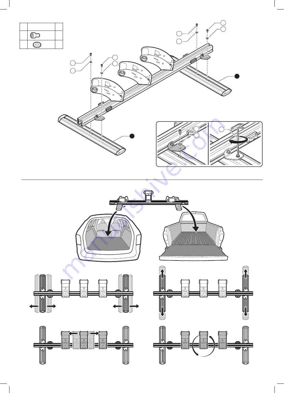 Menabo PRO TOUR INDOOR Fitting Instructions Manual Download Page 7