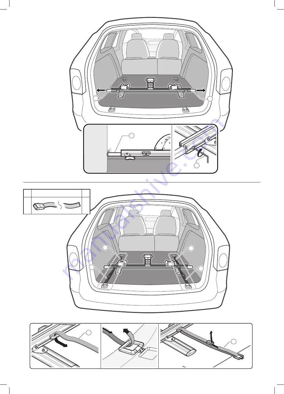 Menabo PRO TOUR INDOOR Fitting Instructions Manual Download Page 9