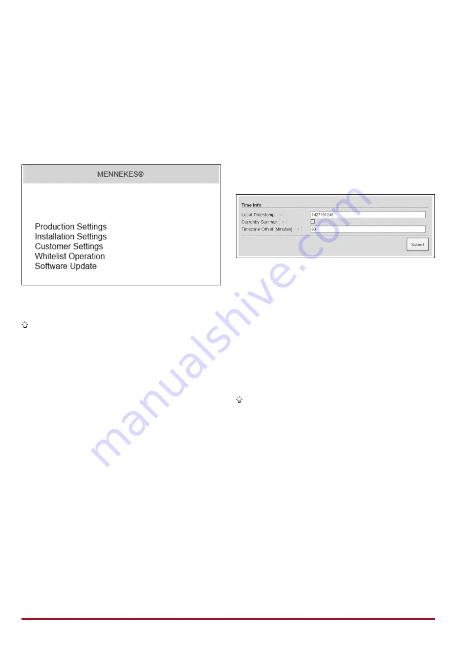 Mennekes AMTRON Premium User'S Operation Manual Download Page 194