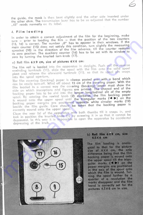 Meopta Flexaret VII Instructions For Use Manual Download Page 14