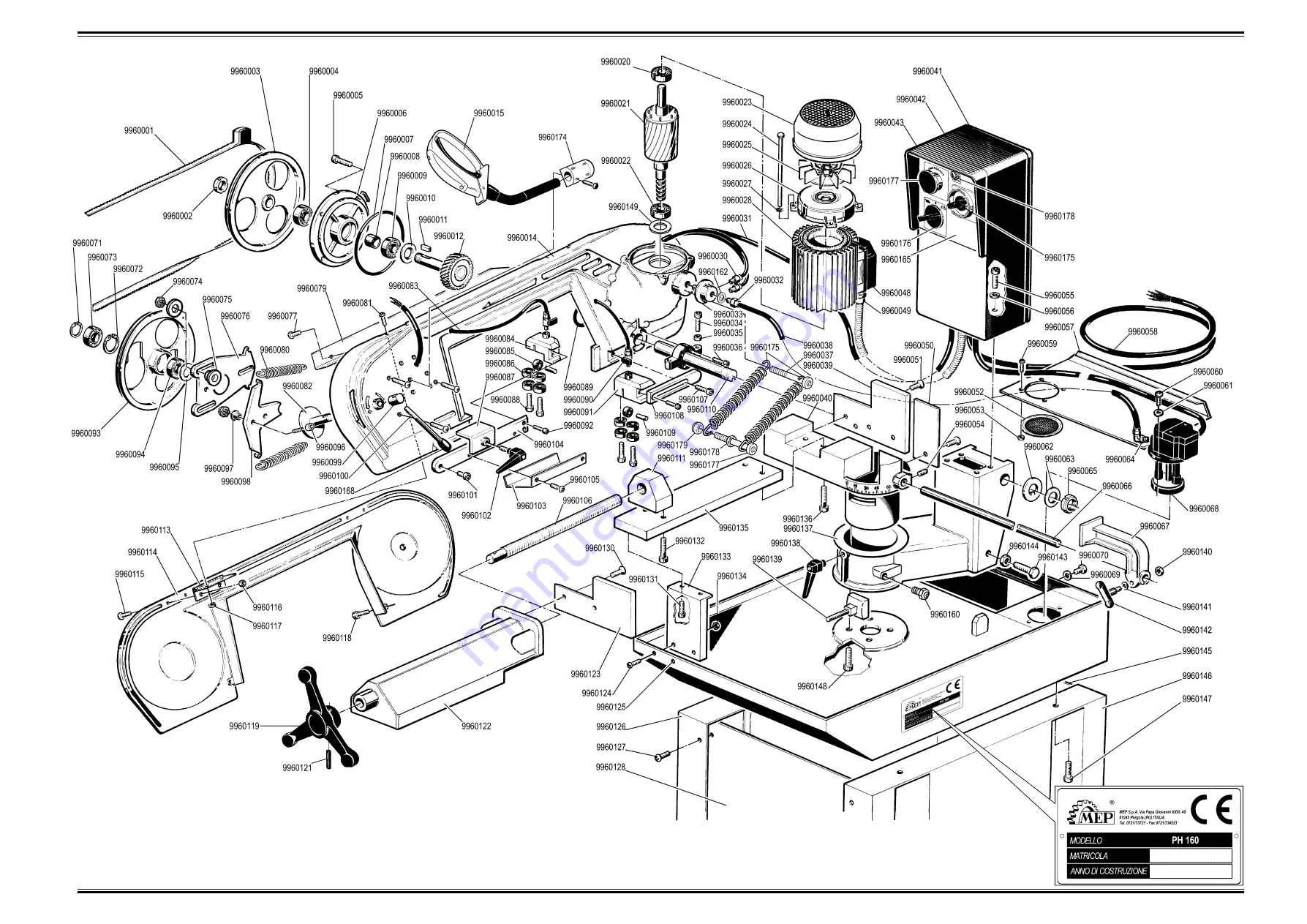 MEP PH160 Instruction Manual Download Page 51