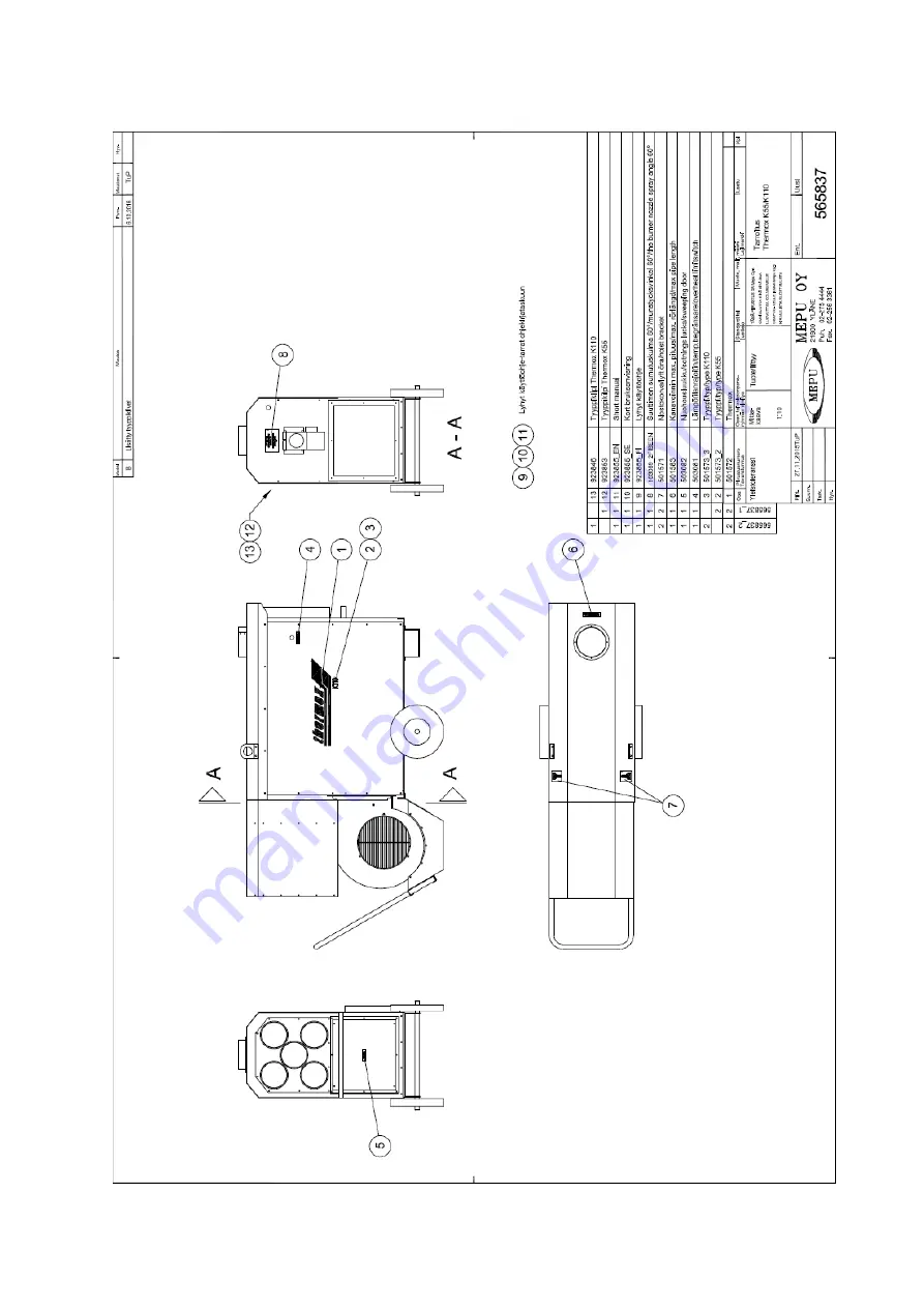 Mepu thermox K110-2 User Manual Download Page 24