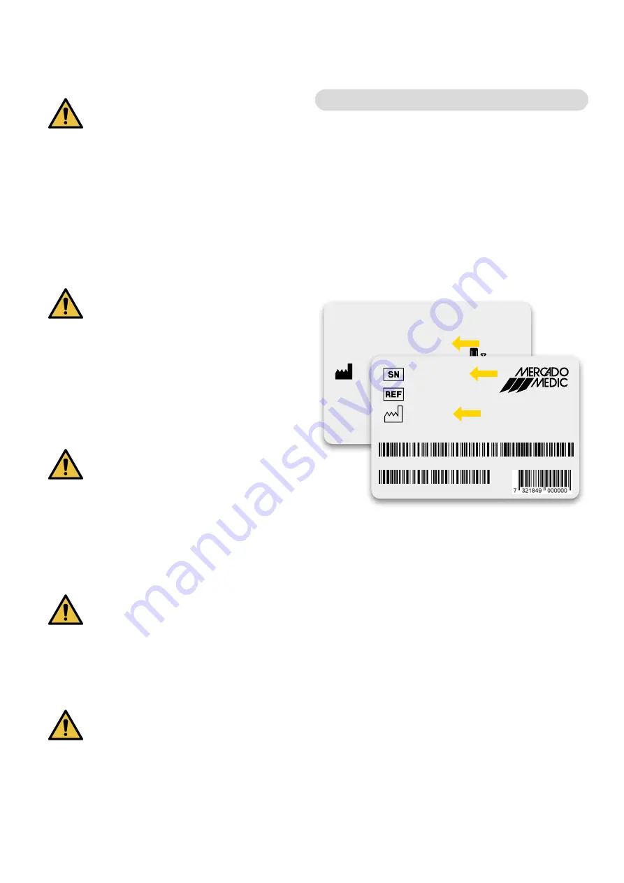 Mercado Medic REAL 8000 PLUS Instructions For Use Manual Download Page 30