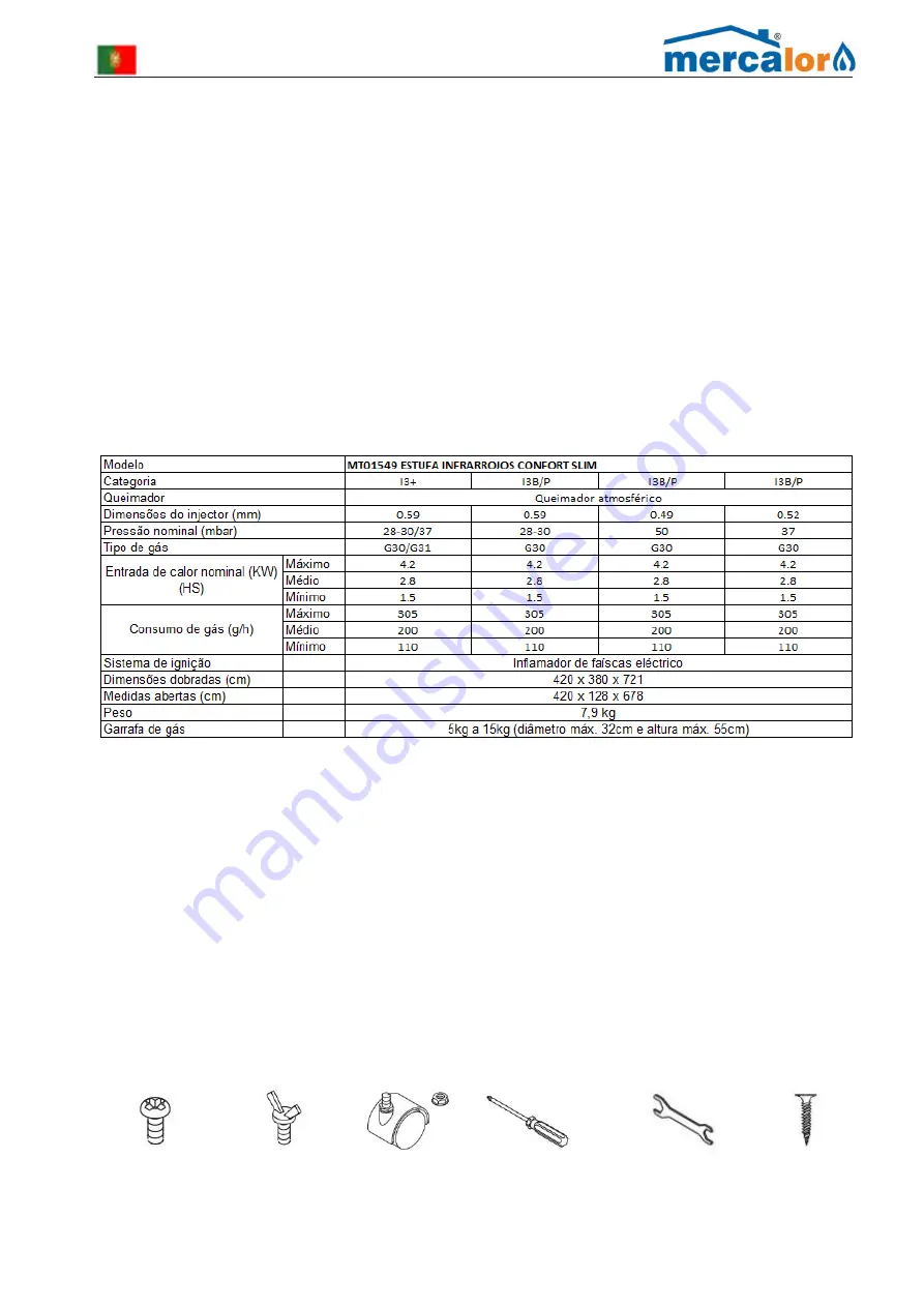 Mercalor MT01549 Instruction Manual Download Page 33