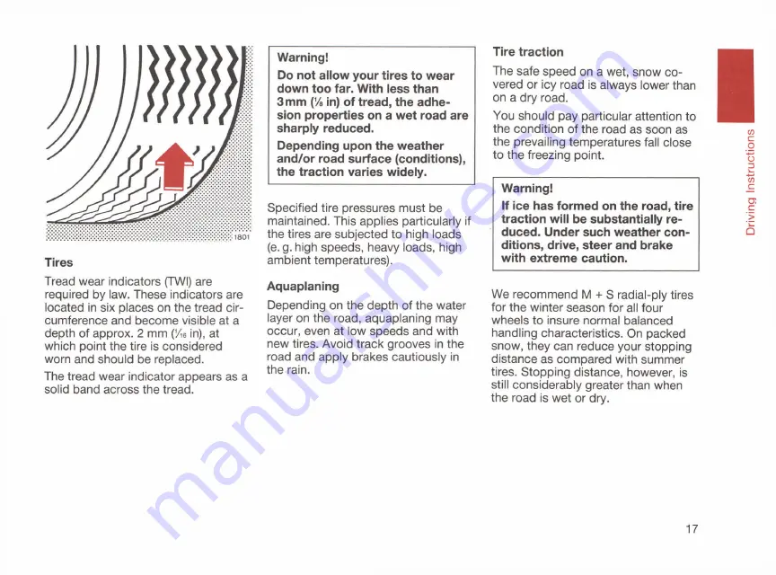 Mercedes-Benz 126 Series Owner'S Manual Download Page 19