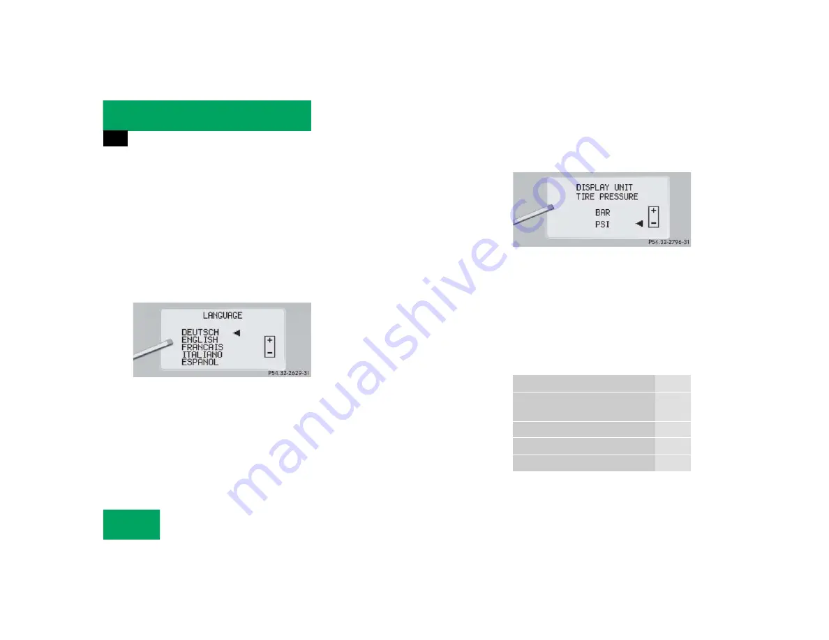 Mercedes-Benz 2005 CL-Class Operator'S Manual Download Page 160