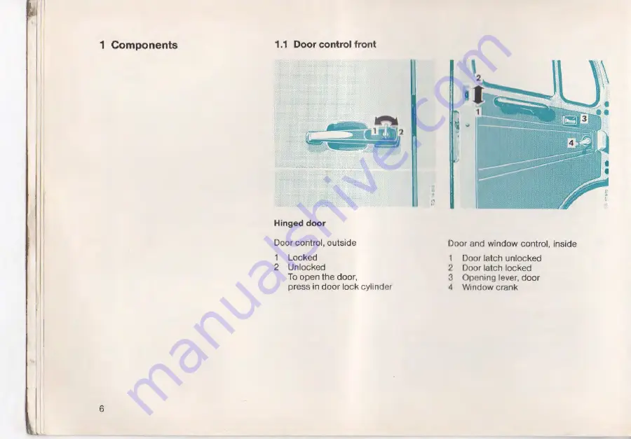 Mercedes-Benz 207 D Operating Instructions Manual Download Page 7