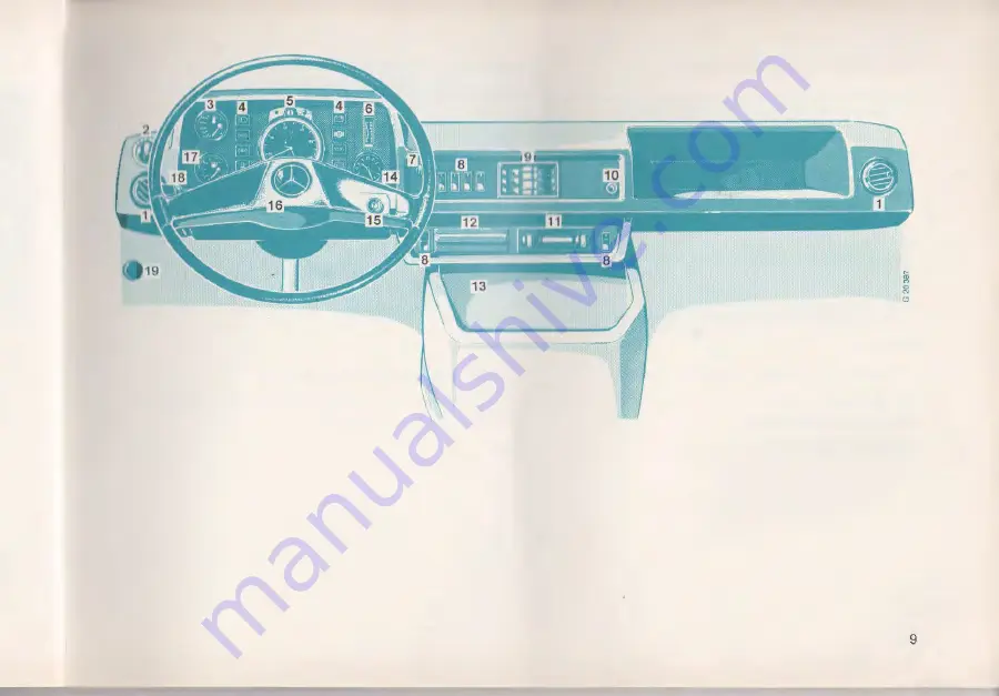 Mercedes-Benz 207 D Operating Instructions Manual Download Page 10