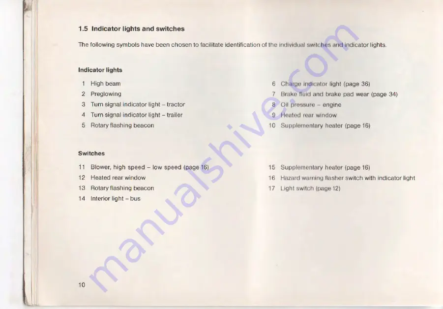 Mercedes-Benz 207 D Operating Instructions Manual Download Page 11