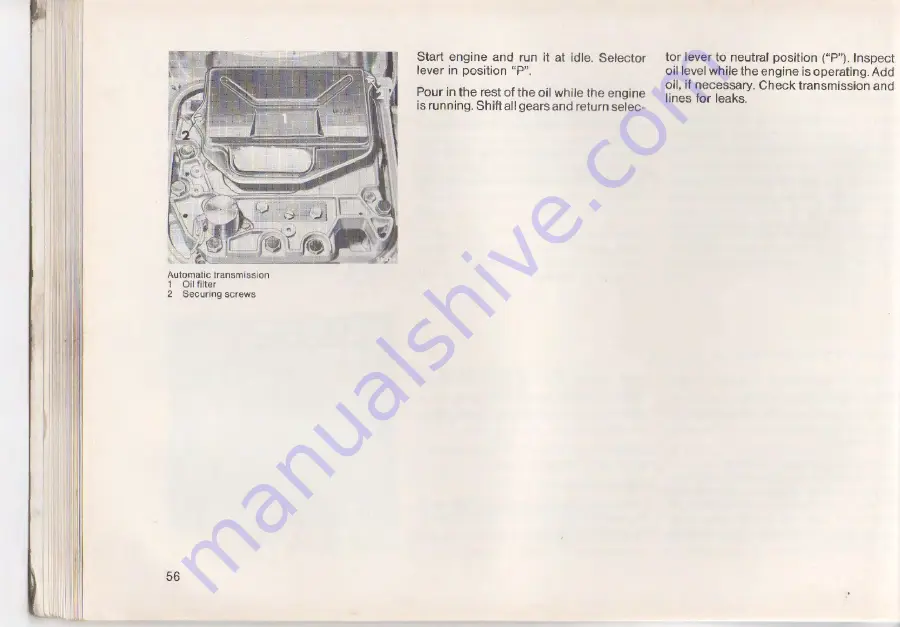 Mercedes-Benz 207 D Operating Instructions Manual Download Page 57