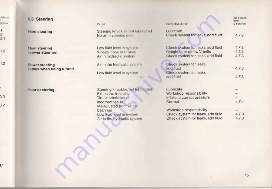 Mercedes-Benz 207 D Operating Instructions Manual Download Page 76