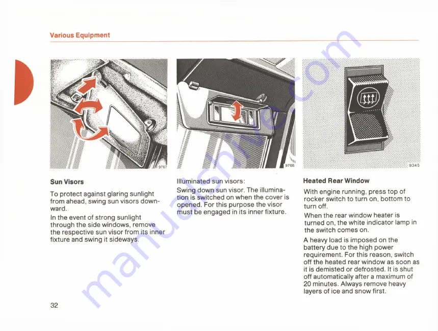 Mercedes-Benz 300 TD 123 T 1983 Owner'S Manual Download Page 34