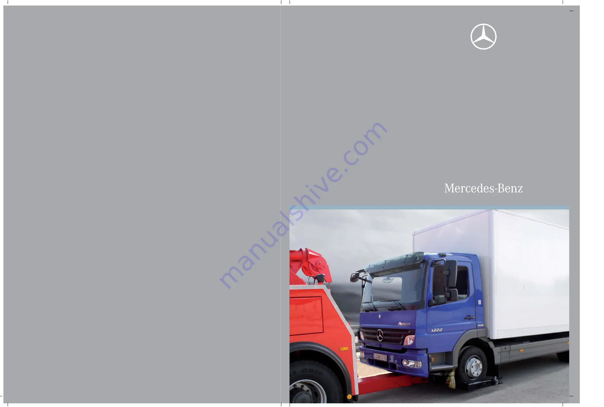 Mercedes-Benz Atego Скачать руководство пользователя страница 131