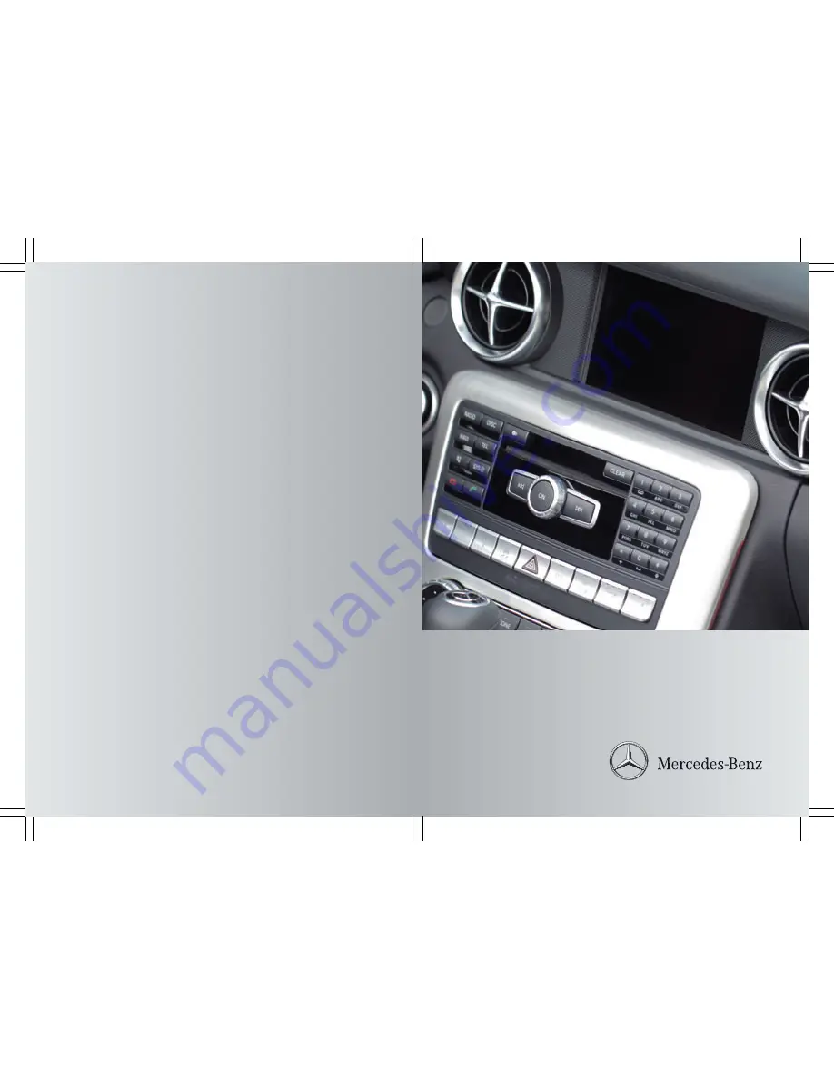 Mercedes-Benz Audio 20 2012 Operating Instructions Manual Download Page 1