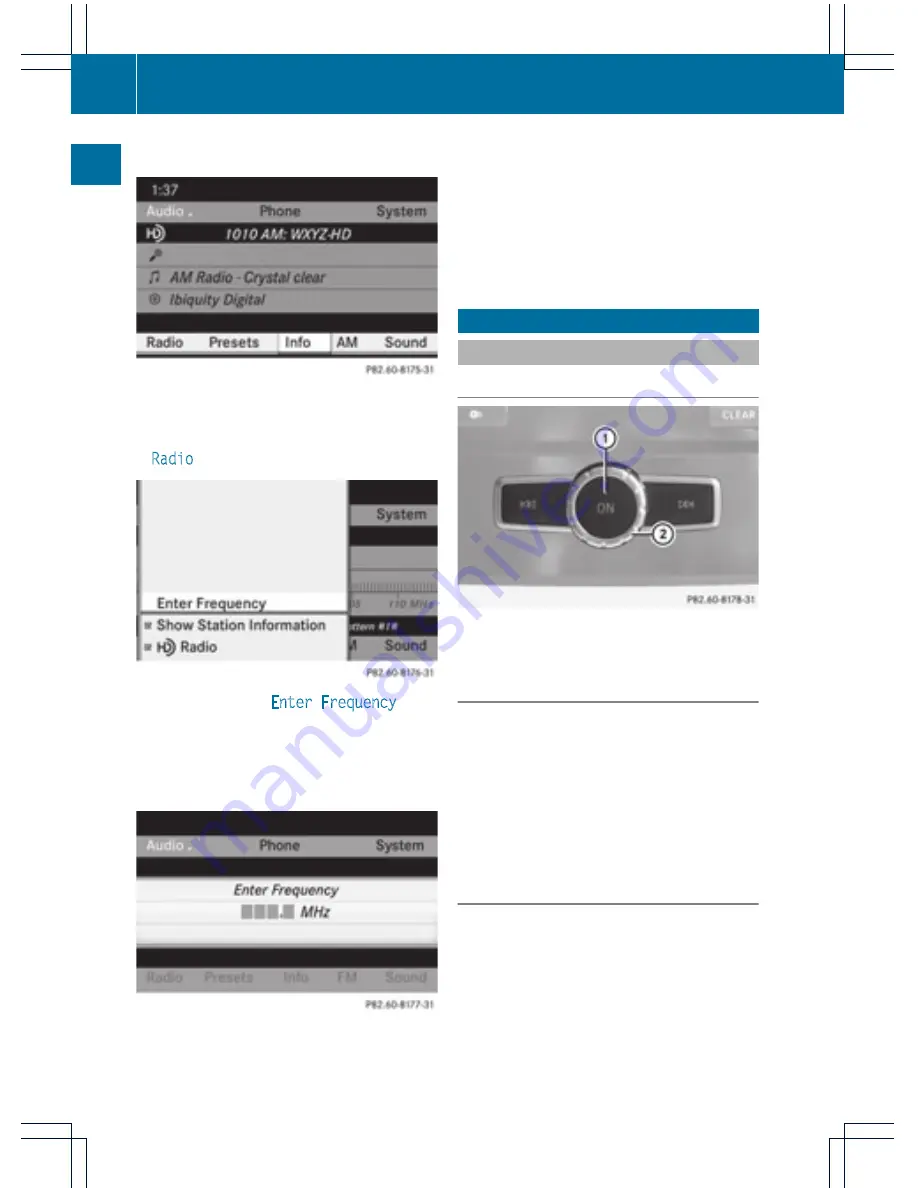 Mercedes-Benz Audio 20 2012 Operating Instructions Manual Download Page 22