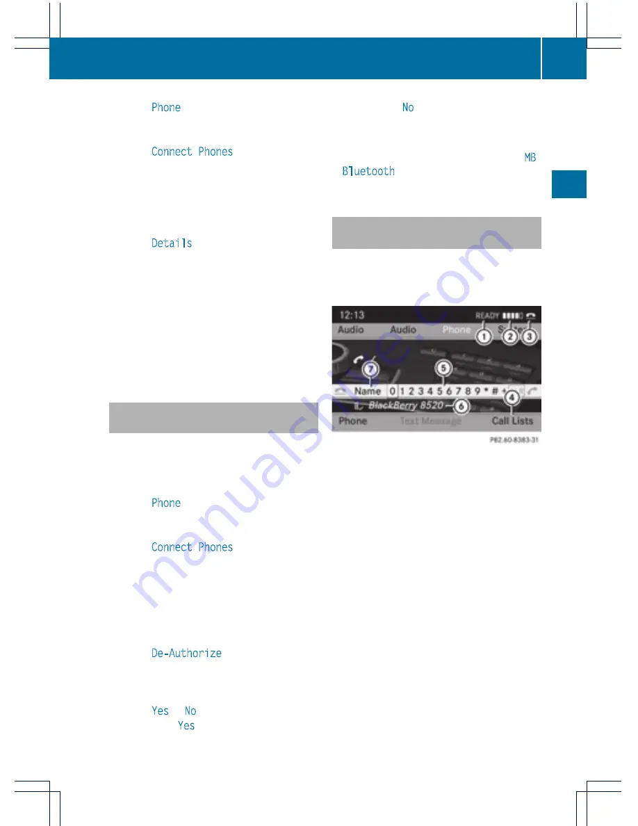 Mercedes-Benz Audio 20 2012 Operating Instructions Manual Download Page 43