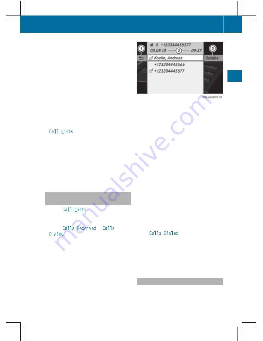 Mercedes-Benz Audio 20 2012 Operating Instructions Manual Download Page 51