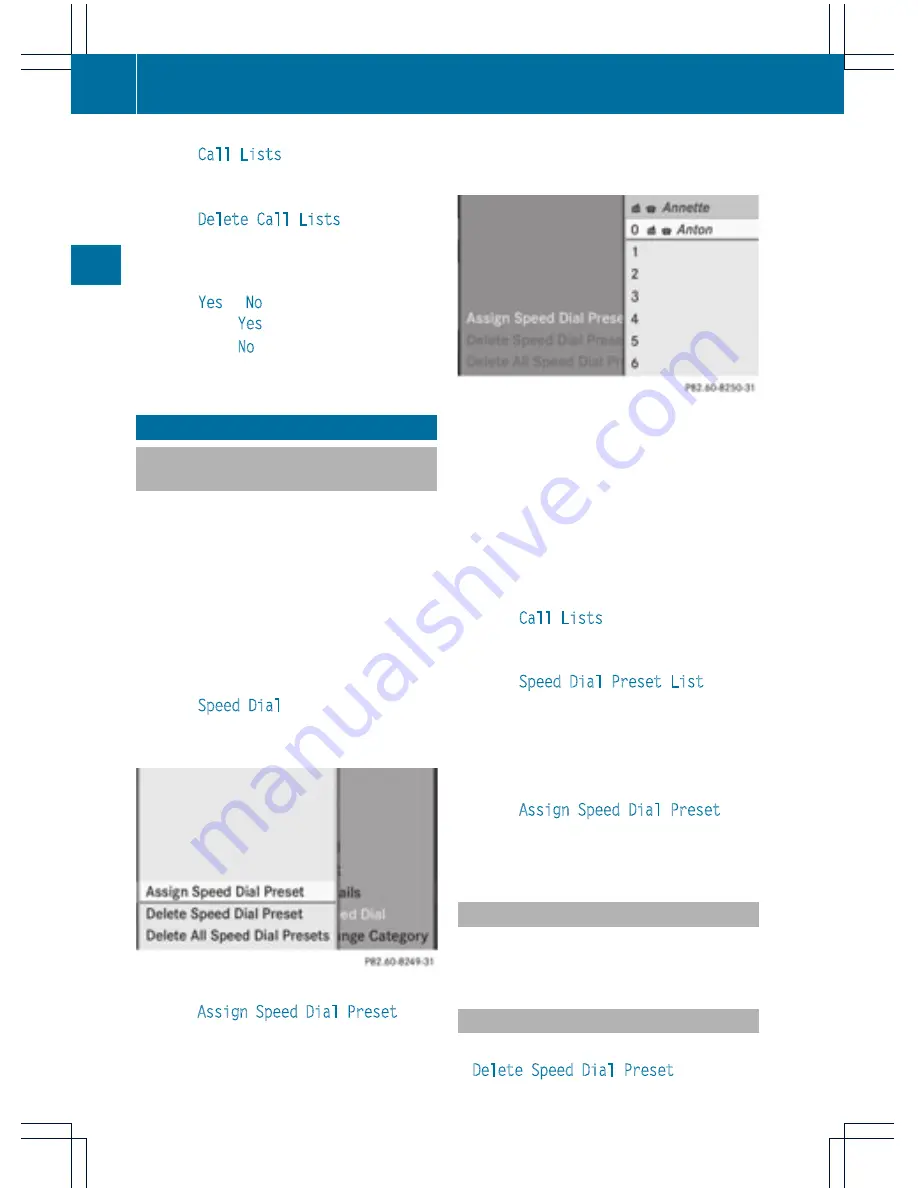 Mercedes-Benz Audio 20 2012 Operating Instructions Manual Download Page 52