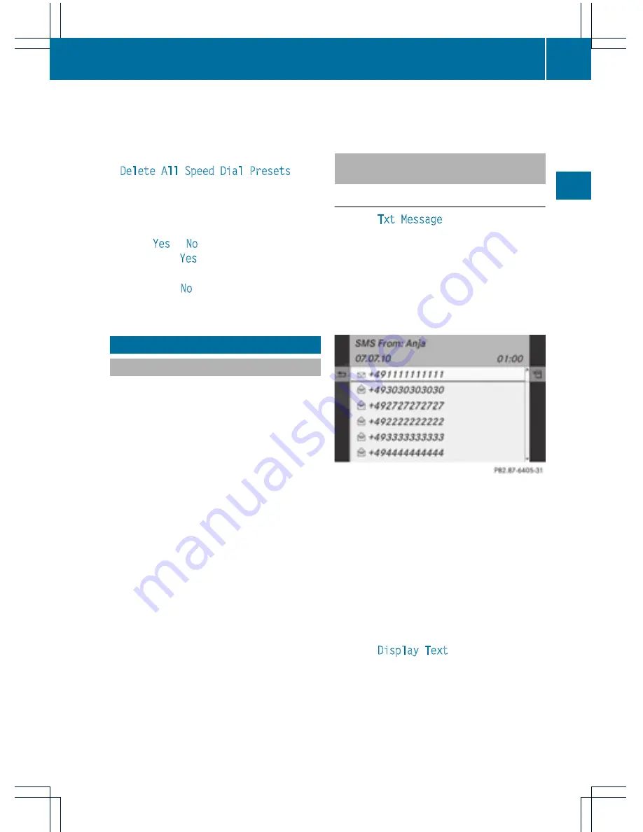 Mercedes-Benz Audio 20 2012 Operating Instructions Manual Download Page 53