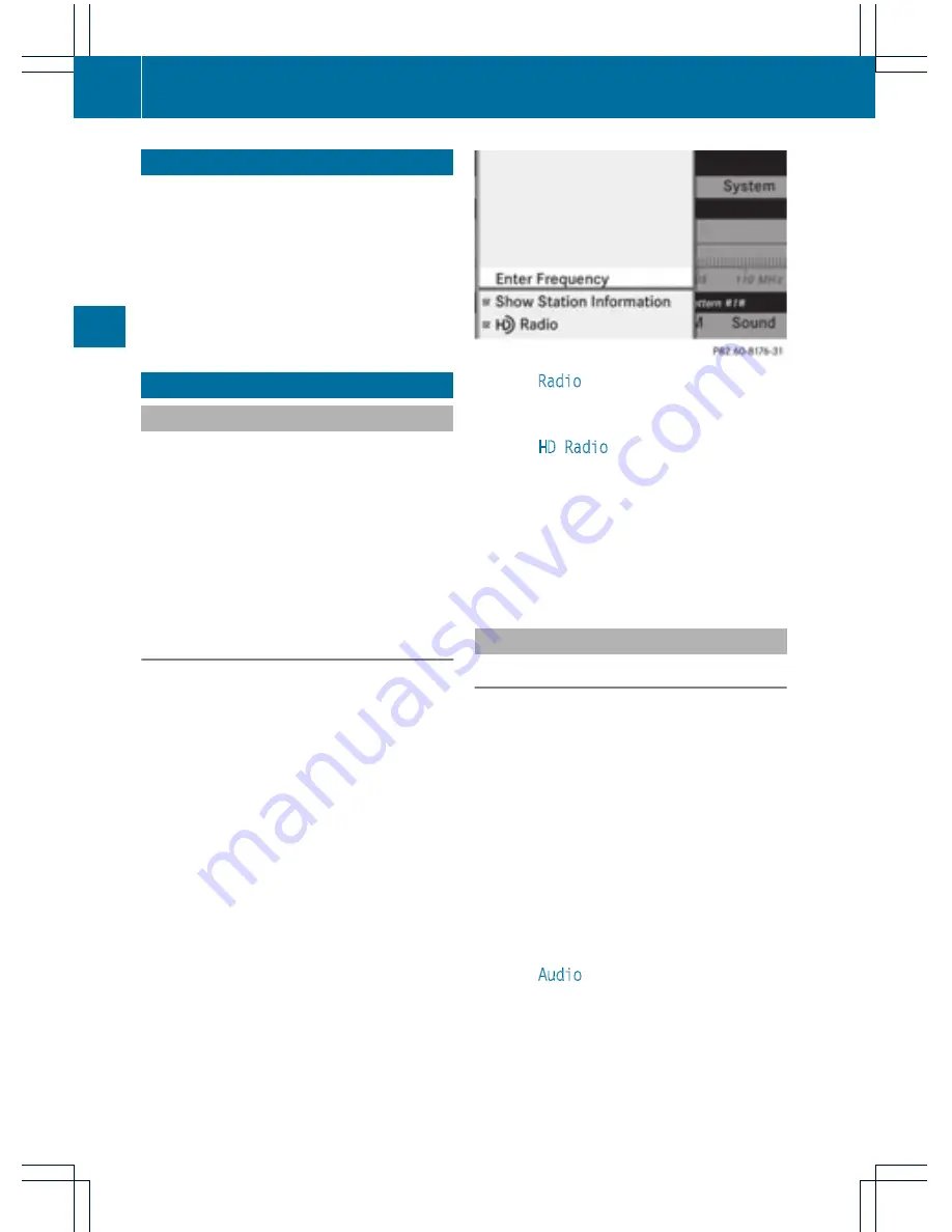 Mercedes-Benz Audio 20 2012 Operating Instructions Manual Download Page 56