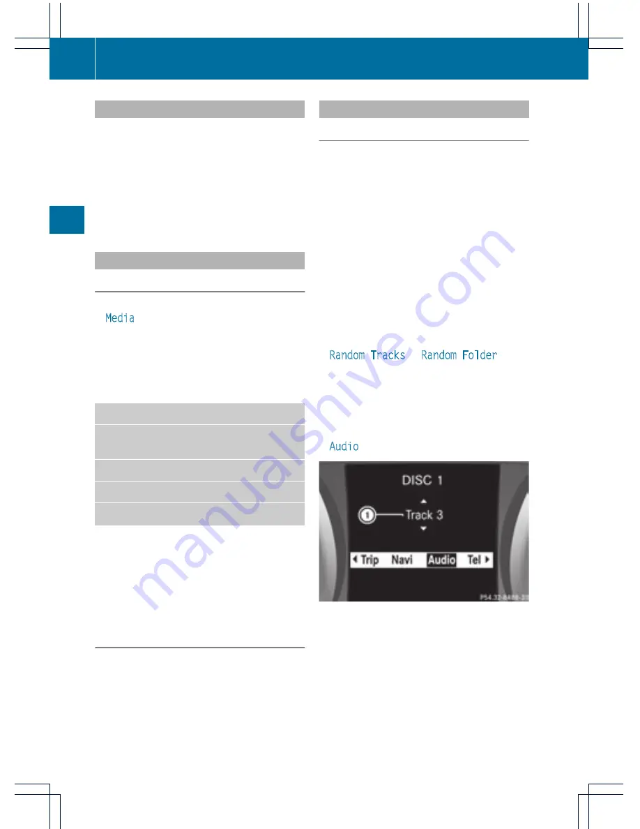 Mercedes-Benz Audio 20 2012 Operating Instructions Manual Download Page 66